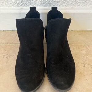 Black Suede Ankle Boots